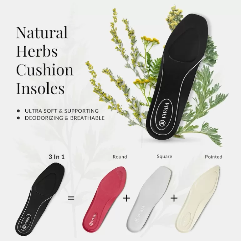 VIVAIA Accessories | Insoles | 3 In 1 Natural Herbs Cushion Insoles |