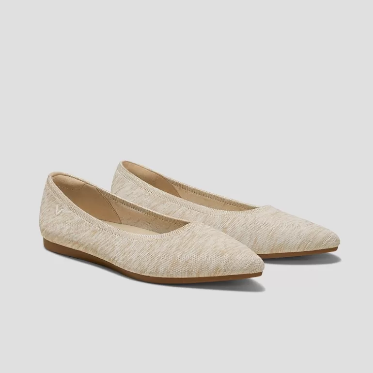 VIVAIA Aria 5° | Aria5° Comfortable Pointed Hemp Flats In |