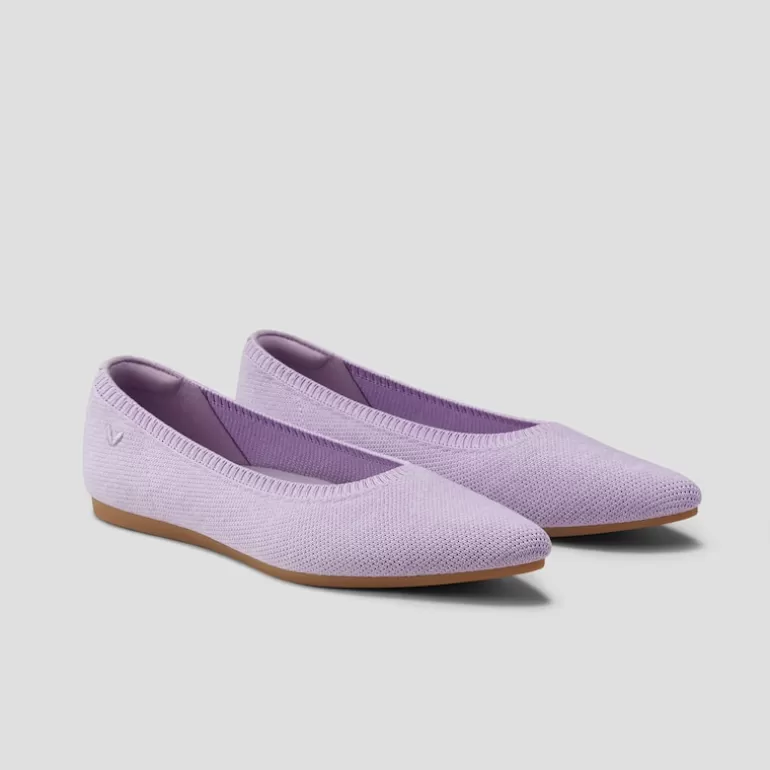 VIVAIA Aria 5° | Aria5° Comfortable Pointy Flats In -Sustainable & Washable Shoes |