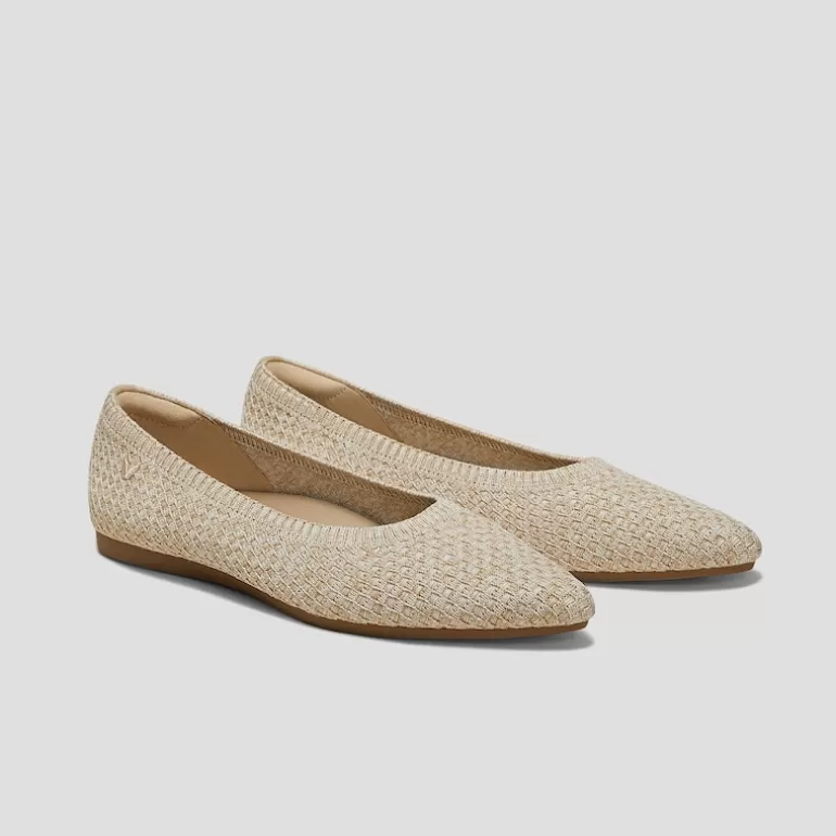 VIVAIA Aria 5° | Aria5° Comfortable Women Pointy Flats In -Sustainable & Washable |