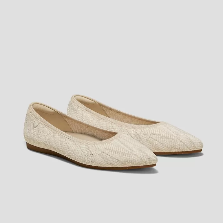 VIVAIA Aria 5° | Aria5° Comfortable Women Pointy Hemp Sustainable Flats In |