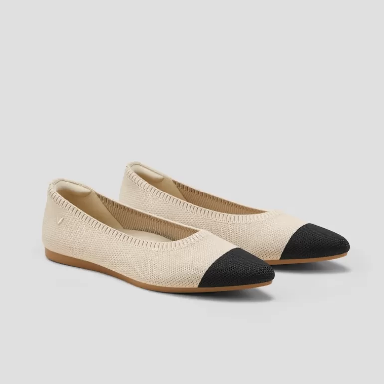 VIVAIA Aria 5° | Aria5° Nude Comfortable Pointed Flats In |