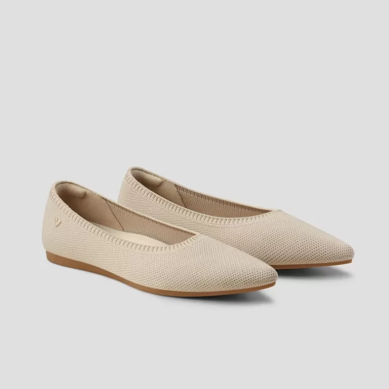 VIVAIA Aria 5° | Aria5° Nude Comfortable Women Pointed Flats In |