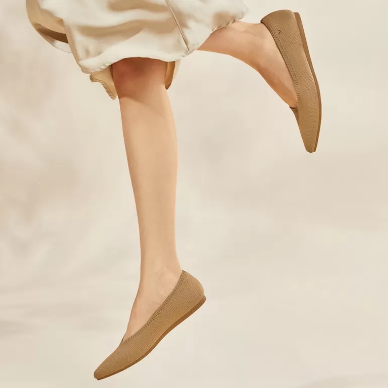 VIVAIA Aria 5° | Aria5° Nude Comfortable Women Pointy Flats In |