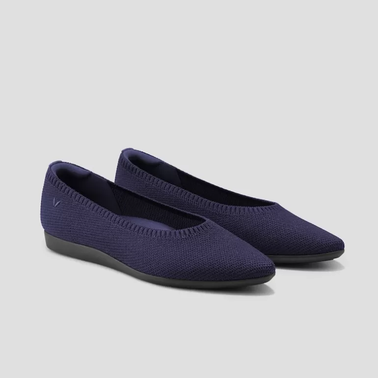 VIVAIA Walker | Aria Walker Lightweight Pointed-Ballet Flats In ｜