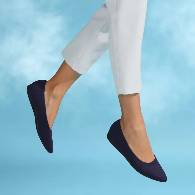 VIVAIA Walker | Aria Walker Lightweight Pointed-Ballet Flats In ｜