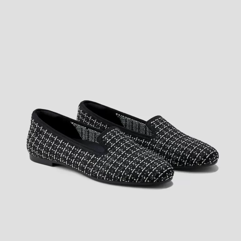 VIVAIA Audrey | Audrey Round-Toe Woven Knit Loafer In |