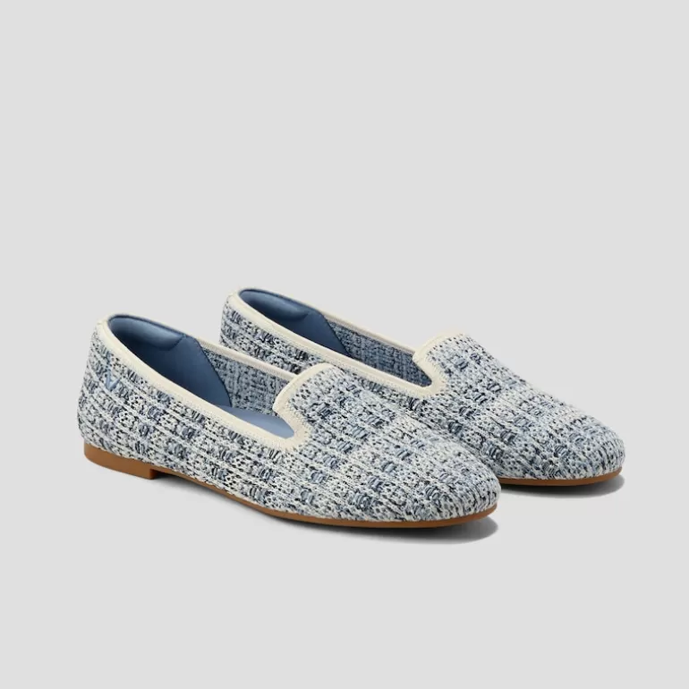 VIVAIA Audrey | Audrey Round-Toe Woven Knit Loafer In |