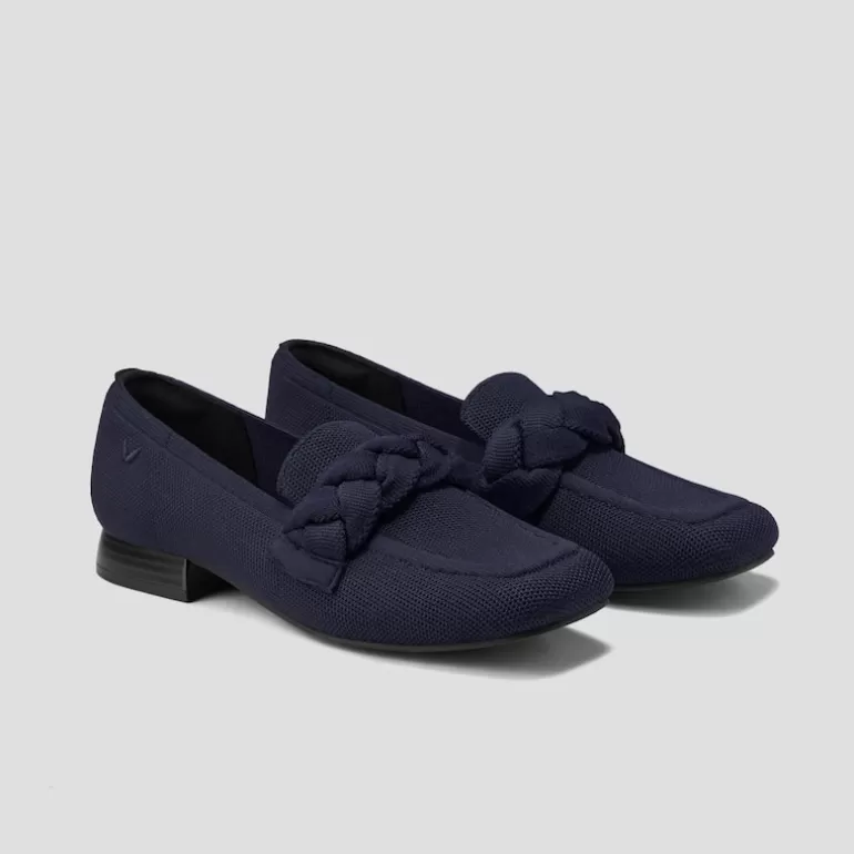 VIVAIA Caitlin | Caitlin Square-Toe Knot Loafers In -Sustainable & Stylish |