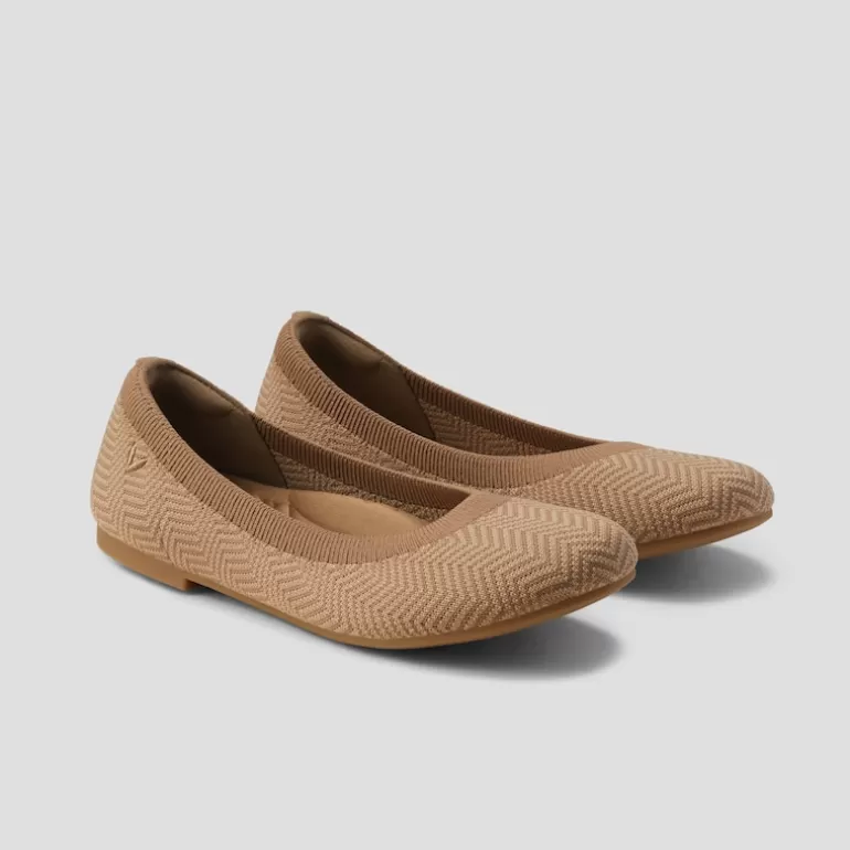 VIVAIA Claire | Claire Round-toe Flat  in -Sustainable & Washable |