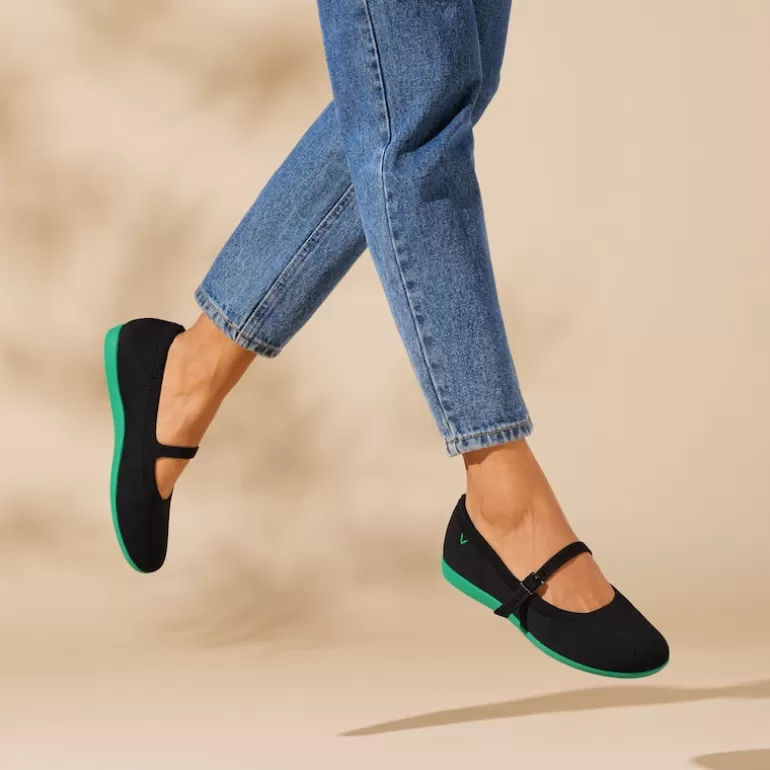 VIVAIA Walker | Mary-Jane | Claire Walker Mary-Jane Round-Toe Flats In |