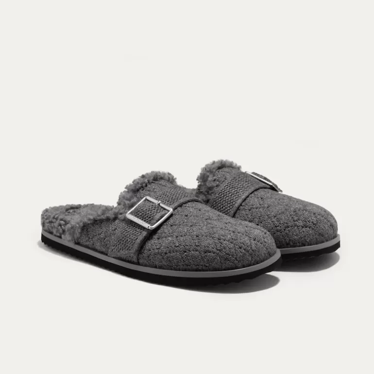 VIVAIA Hazel | Hazel Round-Toe Wool Slippers In |