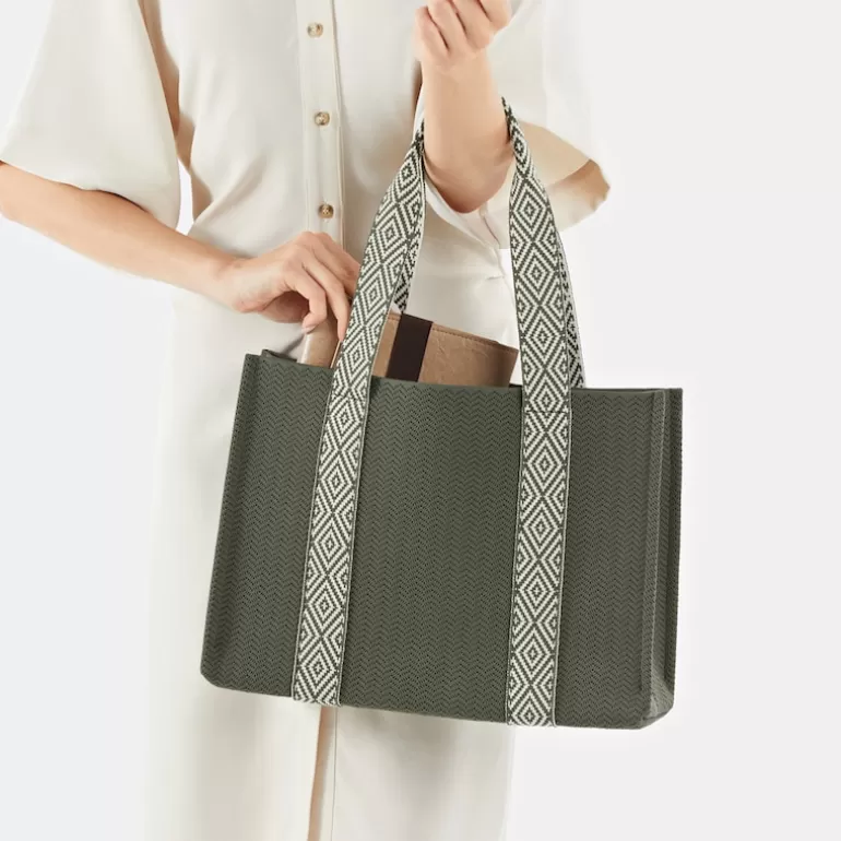 VIVAIA All Bags | Jemma Tote Bag In -Sustainable & Washable Knitbags |