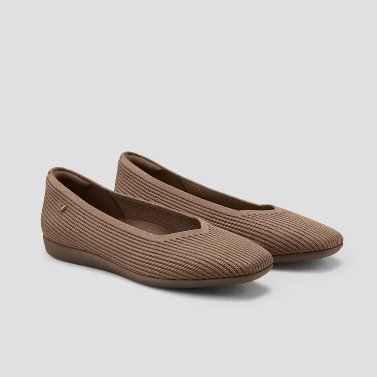 VIVAIA Walker | Margot Walker Square-Toe Flats For Bunions&Wide Feet In -More Light & Breathable |