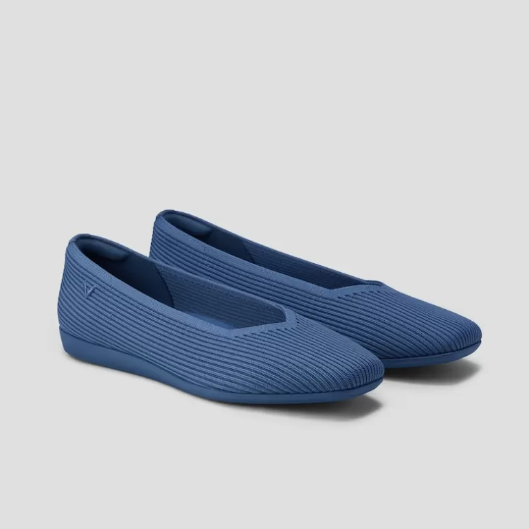 VIVAIA Walker | Margot Walker Square-Toe Flats For Bunions&Wide Feet In More Light & Breathable |