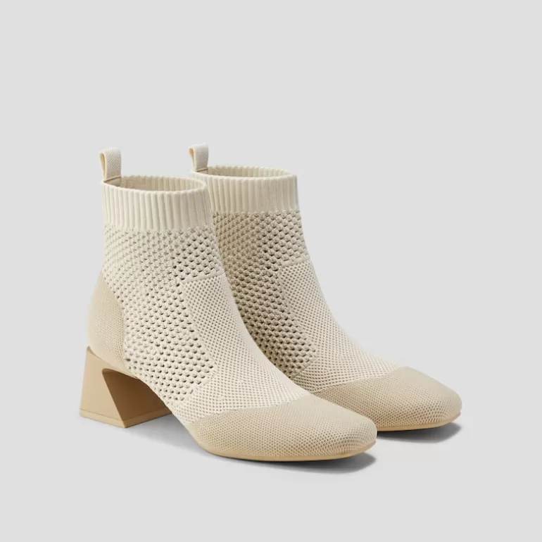 VIVAIA Melissa | Melissa Square-toe Heeled Boots In -Sustainable And Stylish |