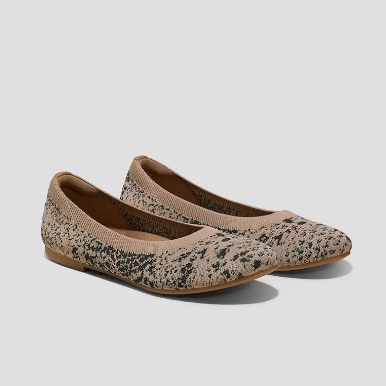 VIVAIA Claire | Round-Toe Flats (Claire), SNAKE, EU39.5 |