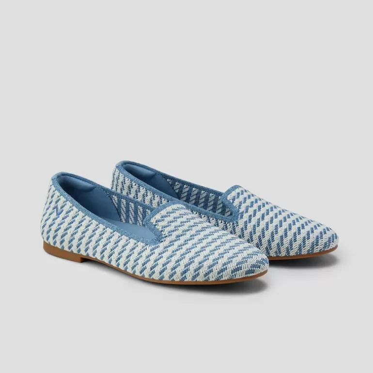 VIVAIA Audrey | Round-Toe Woven Knit Loafer In |