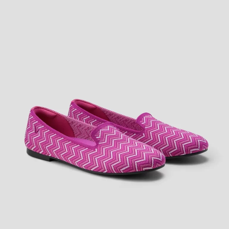 VIVAIA Audrey | Round-Toe Woven Knit Loafer In |