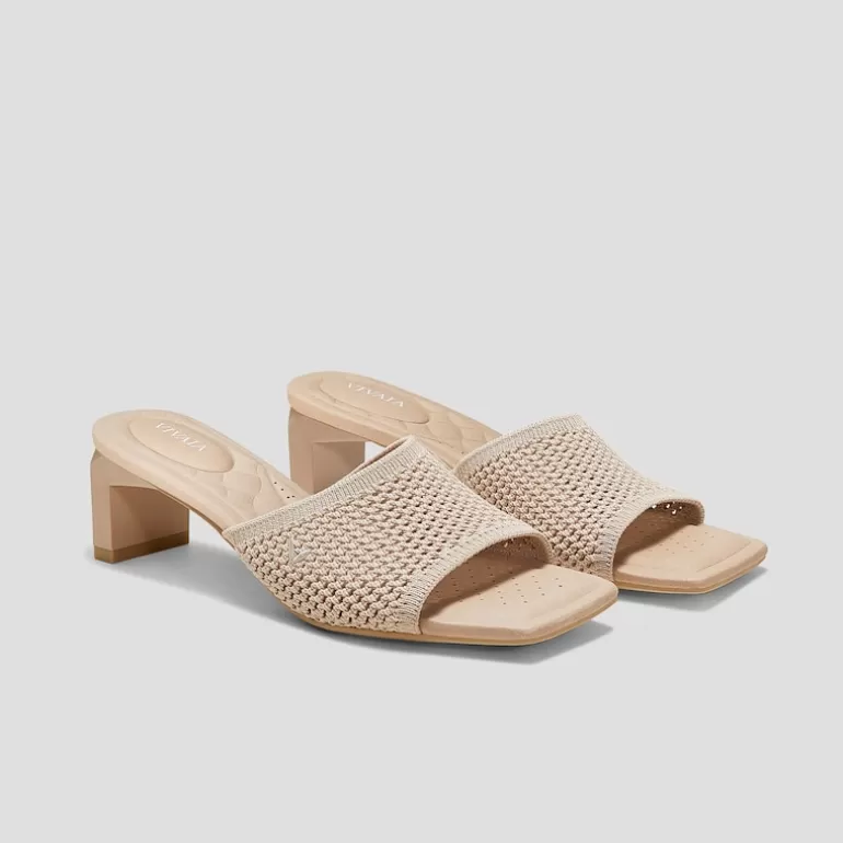 VIVAIA Juliet | Jade | Square-Toe Block Heel Sandals (Juliet Pro), , EU35 |