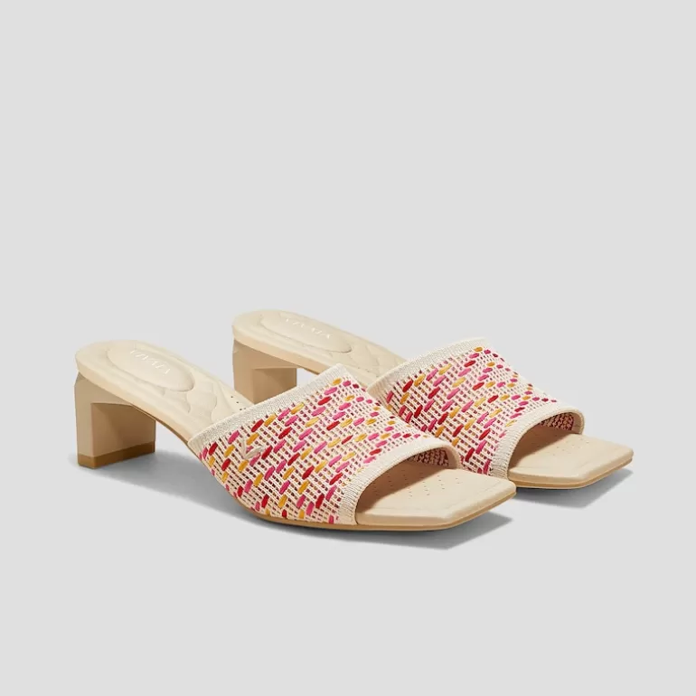 VIVAIA Juliet | Jade | Square-Toe Block Heel Sandals (Juliet Pro), , EU35 |