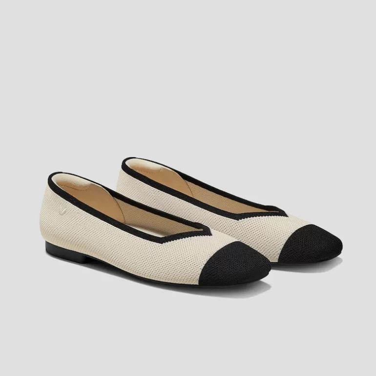 VIVAIA Margot | Square-Toe V-Cut Flats (Margot 2.0), , EU43 |