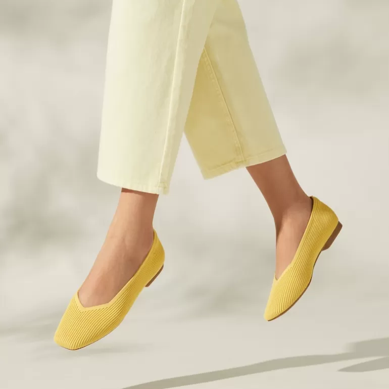 VIVAIA Margot | Square-Toe V-Cut Flats Margot 2.0 Summer End Speical Edition In |