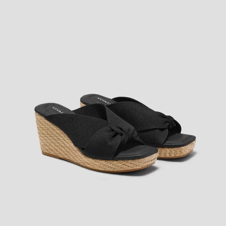 VIVAIA Sally | Square-Toe Wedge Sandals (Laura), , EU41 |