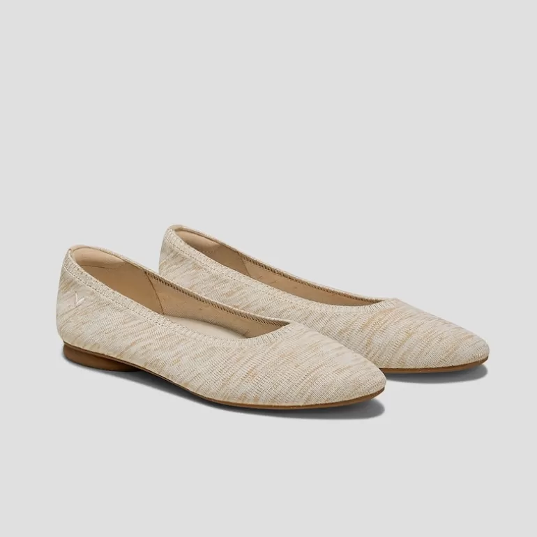 VIVAIA Tamia | Tamia Hemp Comfortable Round Toe Flats In |