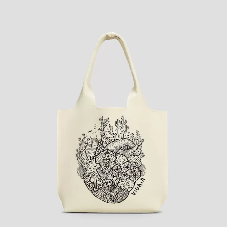 VIVAIA All Bags | Totes | Yoki Tote Bag In -Sustainable & Washable Knitbags |