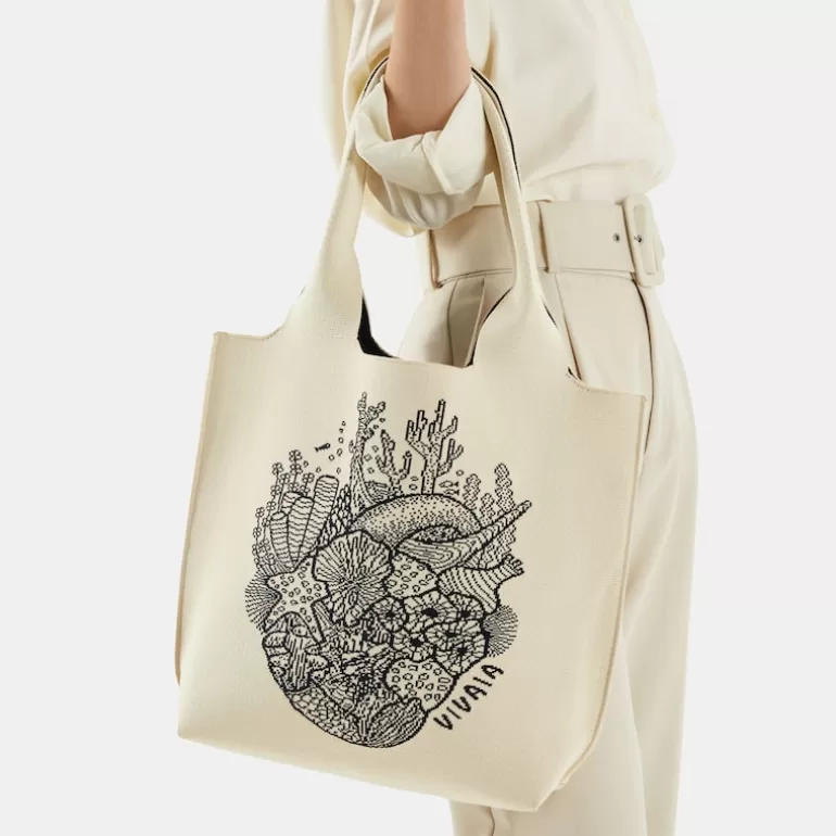 VIVAIA All Bags | Totes | Yoki Tote Bag In -Sustainable & Washable Knitbags |